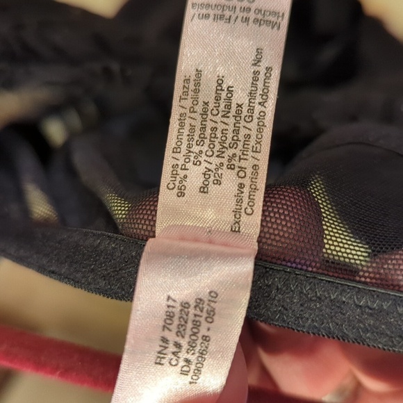 Victoria's Secret Sexy Little Things Baby Doll Mini Dress 36C Black Thong Y2K - Picture 14 of 16